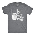 Mens I Put Out for Santa T shirt Funny Offensive Christmas Graphic Tee Sarcastic