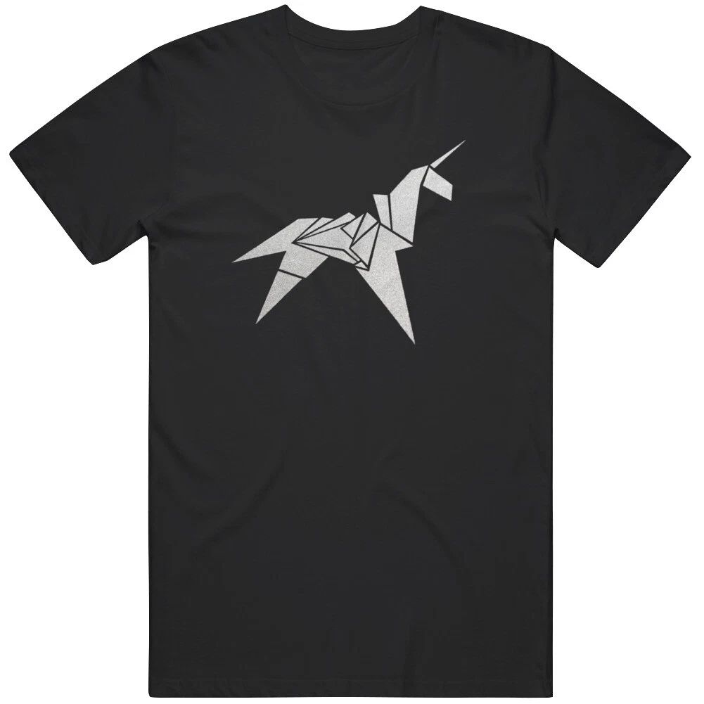 Origami Unicorn Blade Runner Retro Movie V2 T Shirt