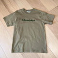 Liberaiders Logo Tee Tan T-Shirt Short Sleeve *Stain Size Small