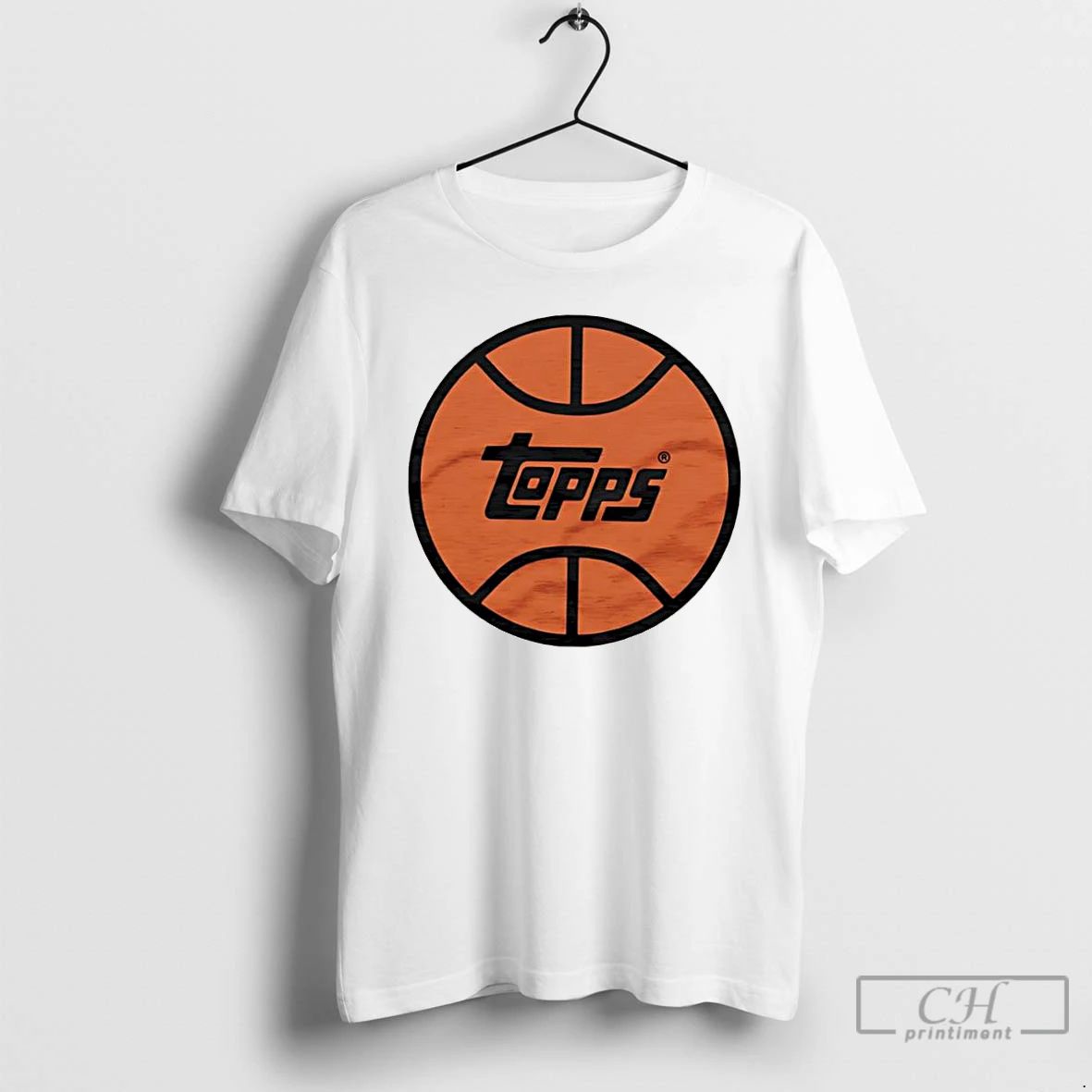 Classic Topps Basketball Logo T Shirts