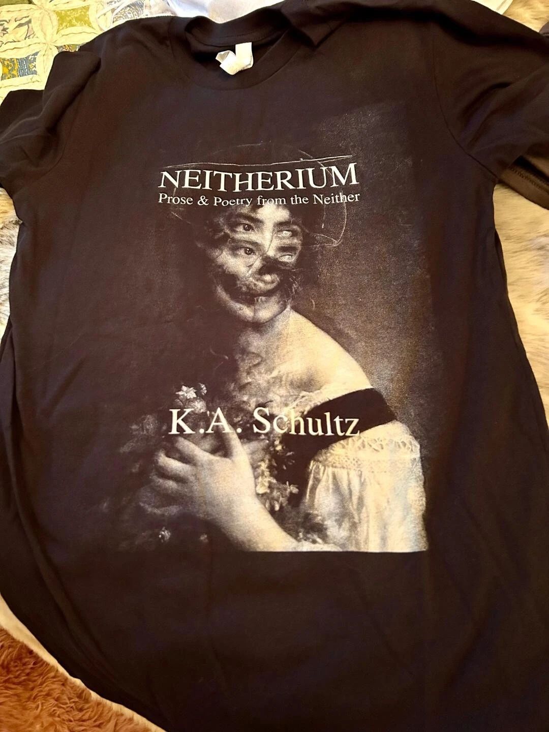 NEITHERIUM TSHIRTS by KA Schultz - custom printed horror cover art! UNISEX
