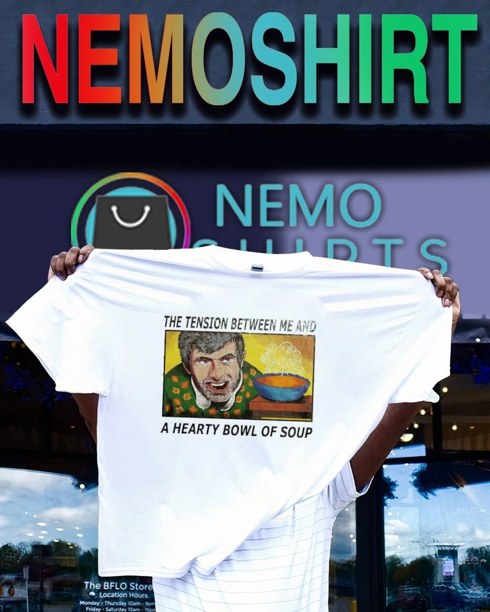 Nathan For Soup the tension between me and a hearty bowl of soup shirt