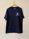 Huntington Surf & Sport Short Sleeve navy blue t-shirt, sz LG