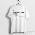 Premium Dallas Cowboys Dad Definition Ornaments T Shirts