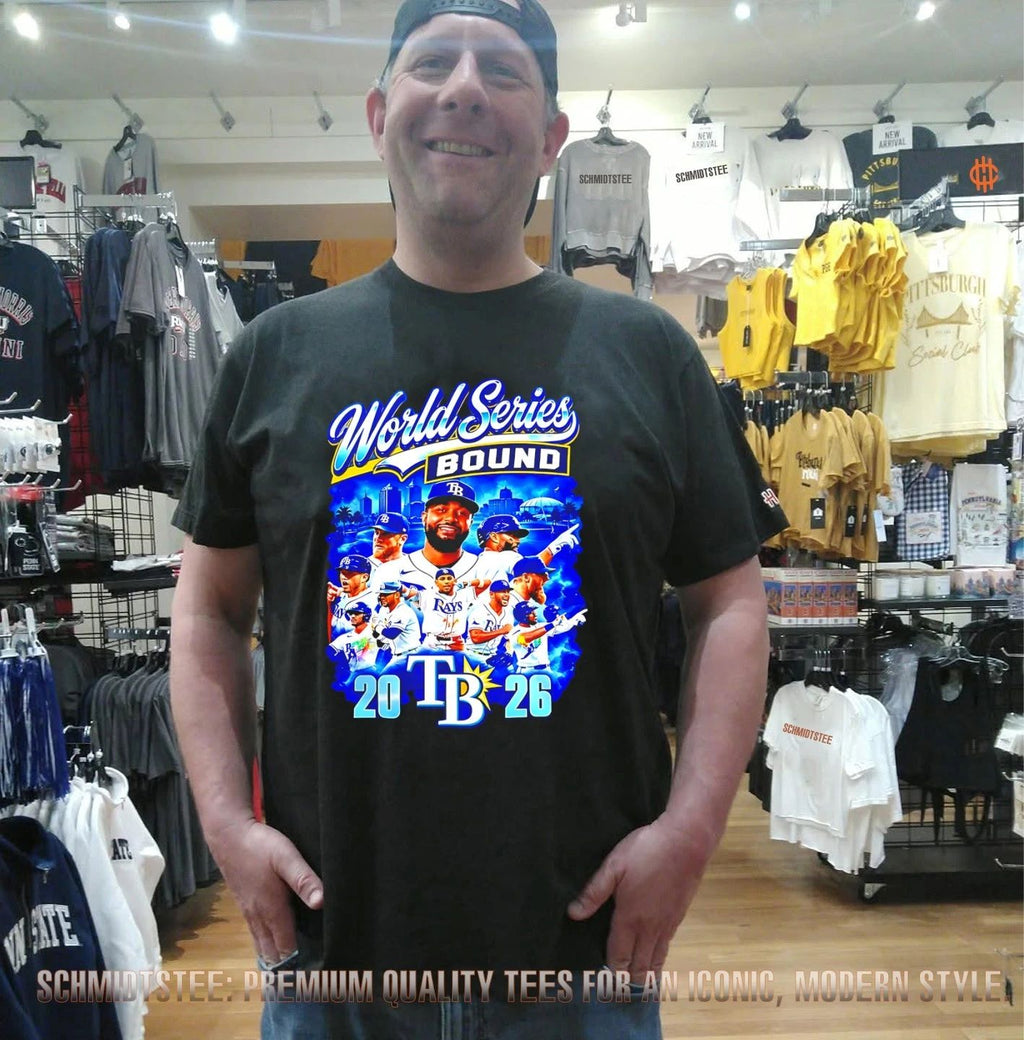Tampa Bay Rays 2026 American League Champions World Series Bound All Team Shirt
