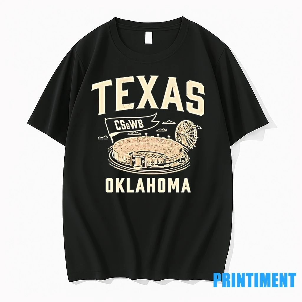 Texas Longhorns Vs Oklahoma Sooners Cs And Wb Stadium Tshirts Sweater