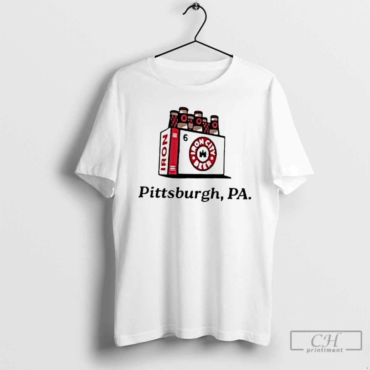 Classic Iron City Beer Pittsburgh Pa Logo T Shirts