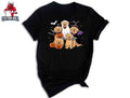 Halloween Dog Shirt, Cute Halloween Shirt, Ghost Dog Shirt, Dog Lover Gift