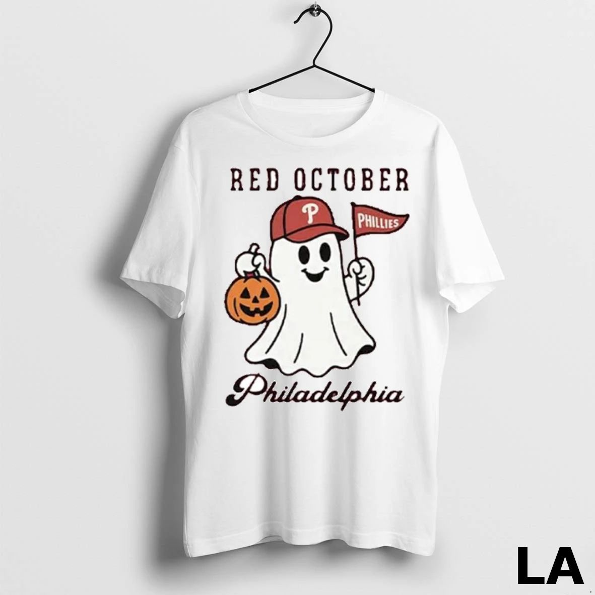 Original Red October Philadelphia Phillies Halloween Ghost Ornaments