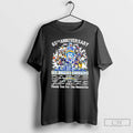 Classic 65th Anniversary 1960 2025 Los Angeles Chargers Legends Thank You For The Memories Skyline