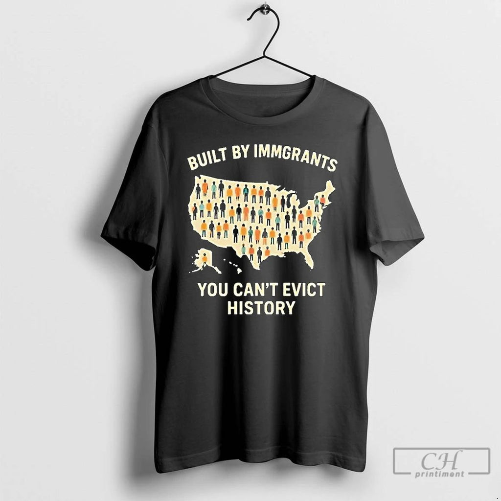 Classic Built By Immigrants You Cant Evict History Ornaments T Shirts