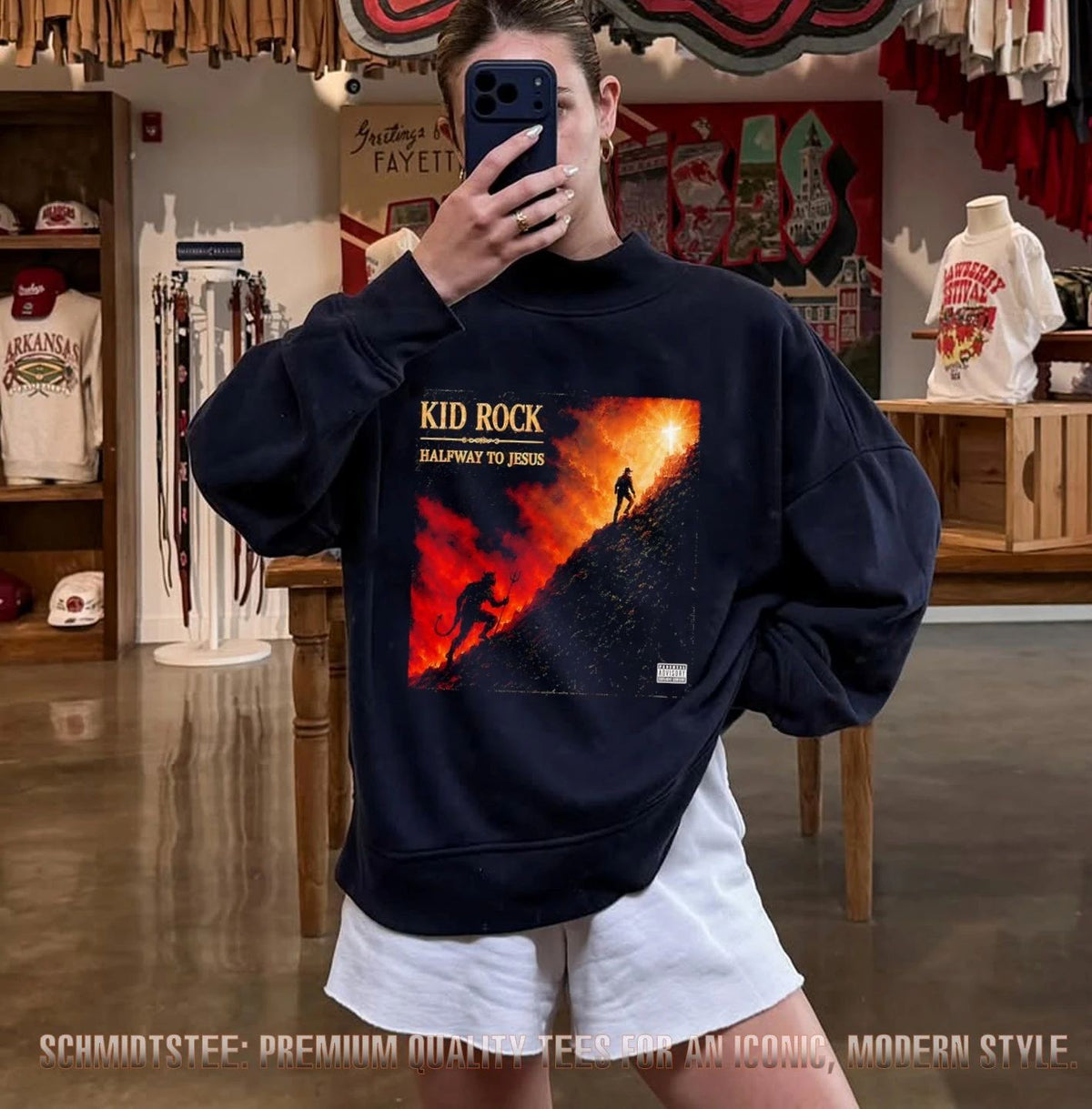 Eminem & Kid Rock Halfway to Jesus Music Album shirt