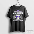 Classic Tcu Horned Frogs 2025 Womens Soccer 2025 Big 12 Regular Season Champions T Shirts