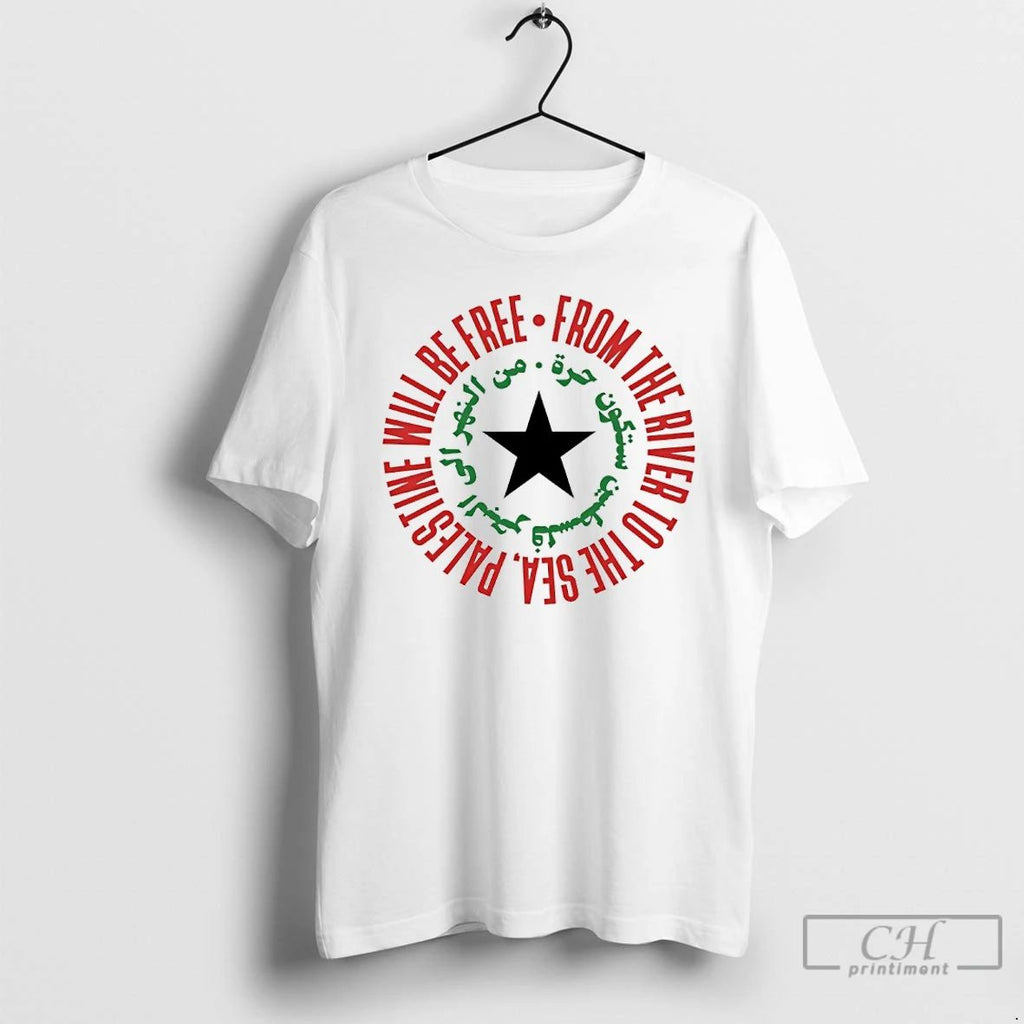 Classic From The River To The Sea Palestine Will Be Free T Shirts