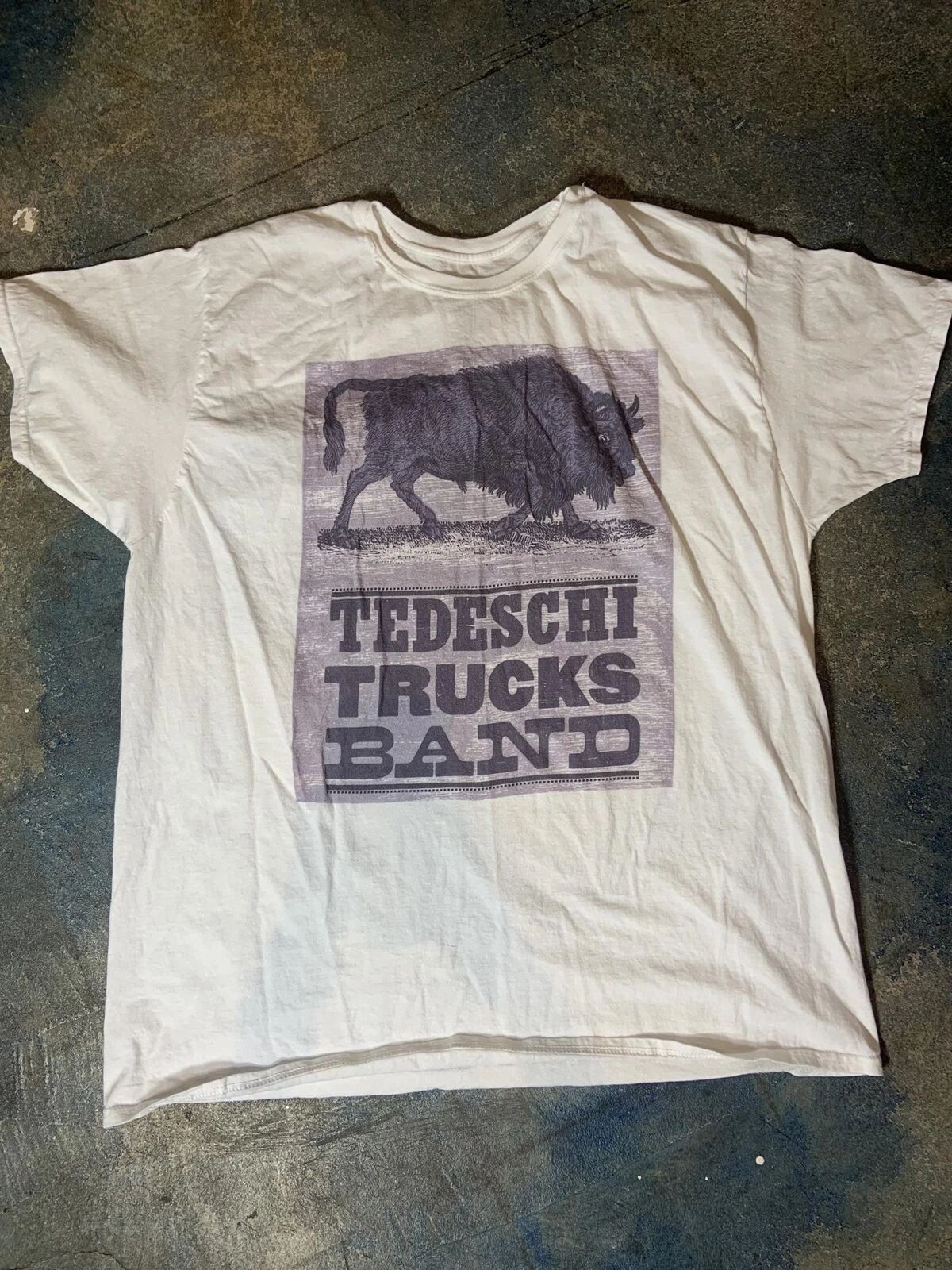 Tedeschi Trucks Band VTG White T Shirt Full Size S To 4XL