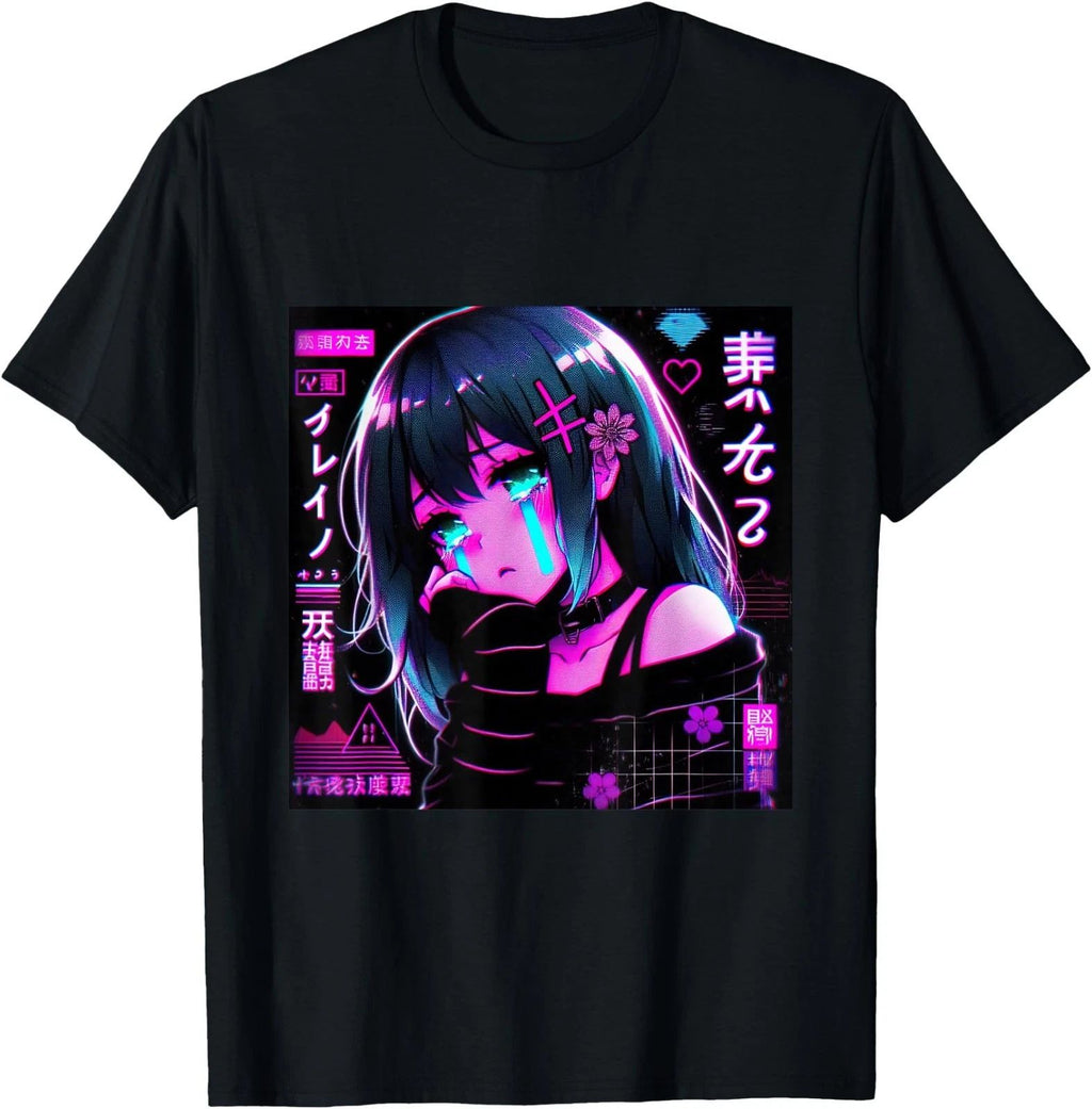Vaporwave Anime  Japanese Aesthetic Anime Otaku T-Shirt