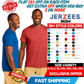 Jerzees 363M Classics Unisex Short Sleeve Round Neck 100% Cotton Stylish T-Shirt