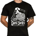 Sexy Pinup Girl Upside Down - Dark Vortex Branding - 100% Preshrunk Cotton Shirt