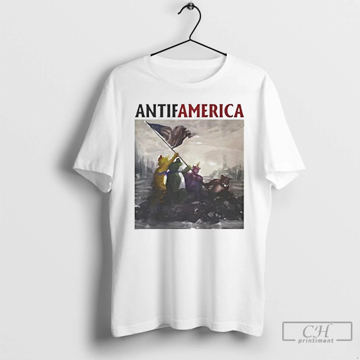 Classic Portland Frog Antifamerica 2025 T Shirts