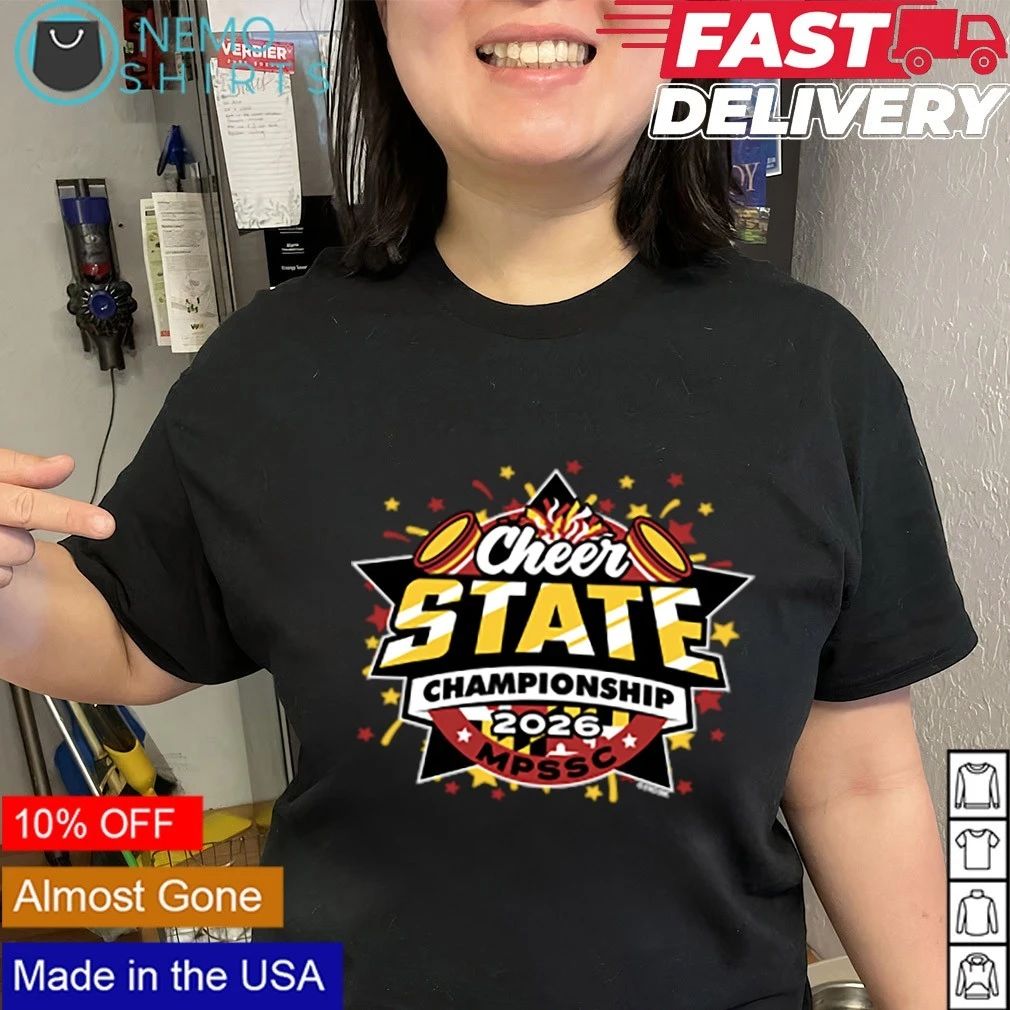 MPSSC Cheer State Championship 2026 shirt