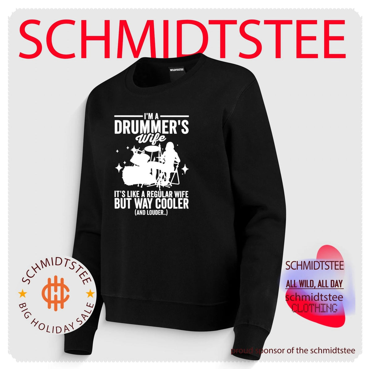 I’m a Drummer’s Wife It’s Like a Regular Wife but Way Cooler and Louder shirt