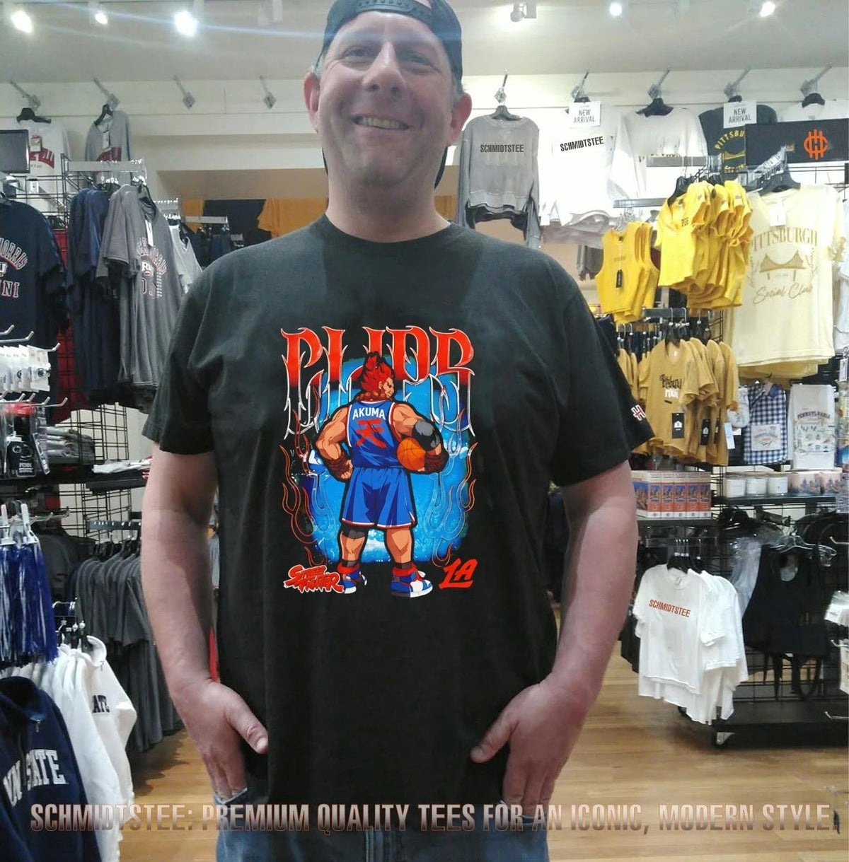 Street Fighter Akuma Los Angeles Clippers Basketball Jersey Gothic Flame shirt