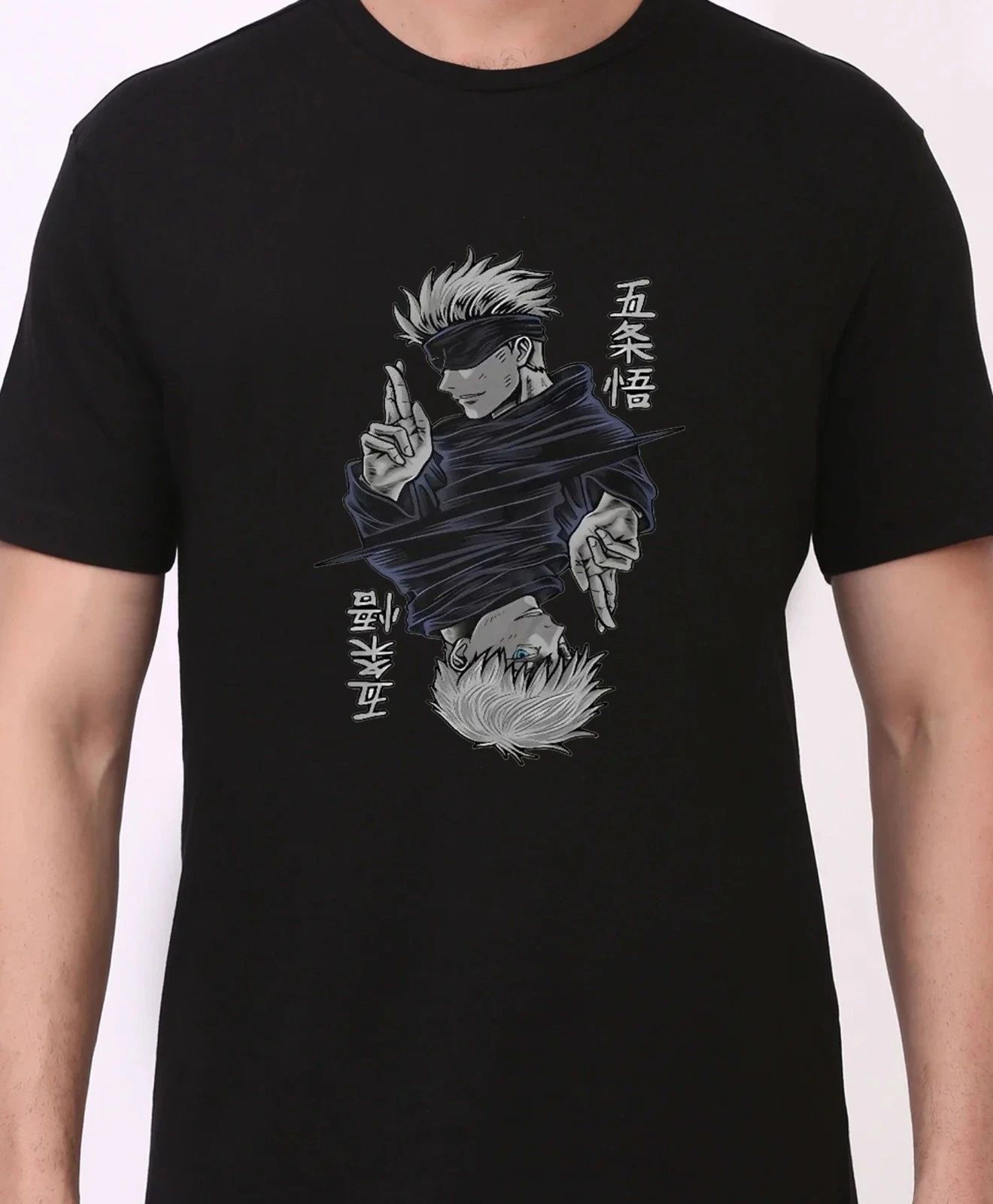 Jujutsu Kaisen Satoru Gojo Trendy Japanese Anime Manga T-Shirt Unisex