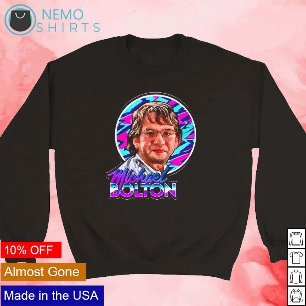 Michael Bolton Retro Bootleg Style 90s aesthetic shirt