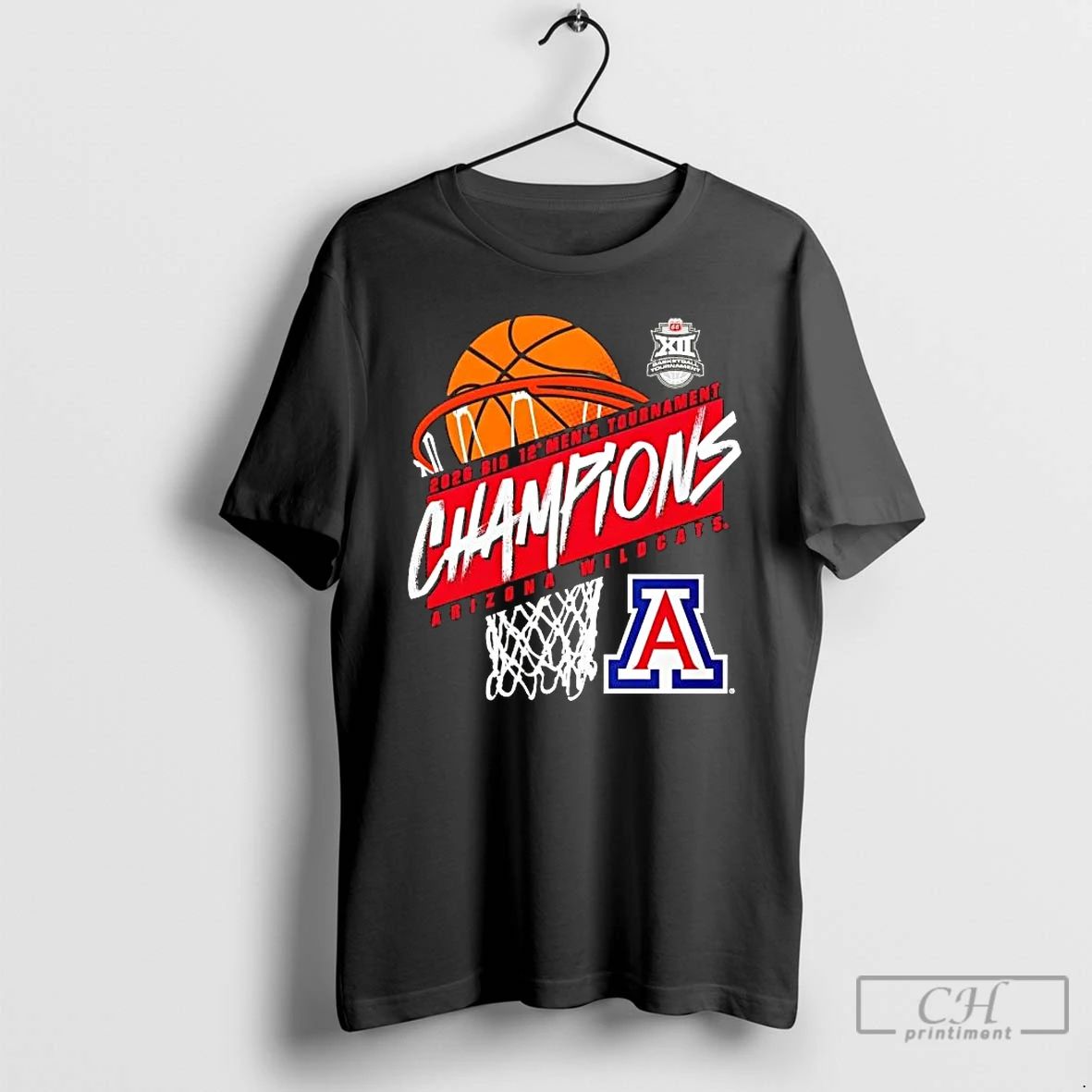 Classic Arizona Wildcats Womens 2026 Big 12 Mens Basketball Tournament Champions
