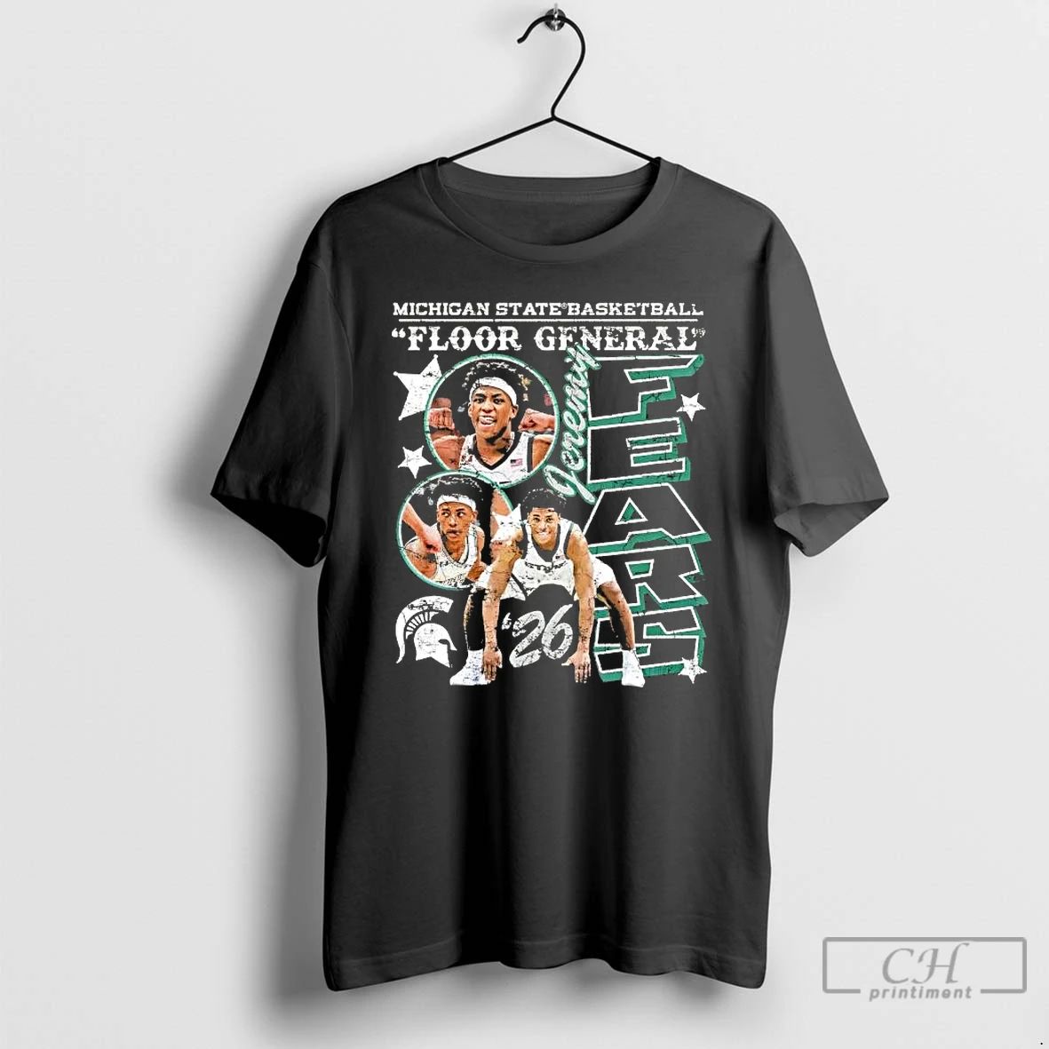 Classic Jeremy Fears Michigan State Spartans Floor General Elevated 90s Graphic