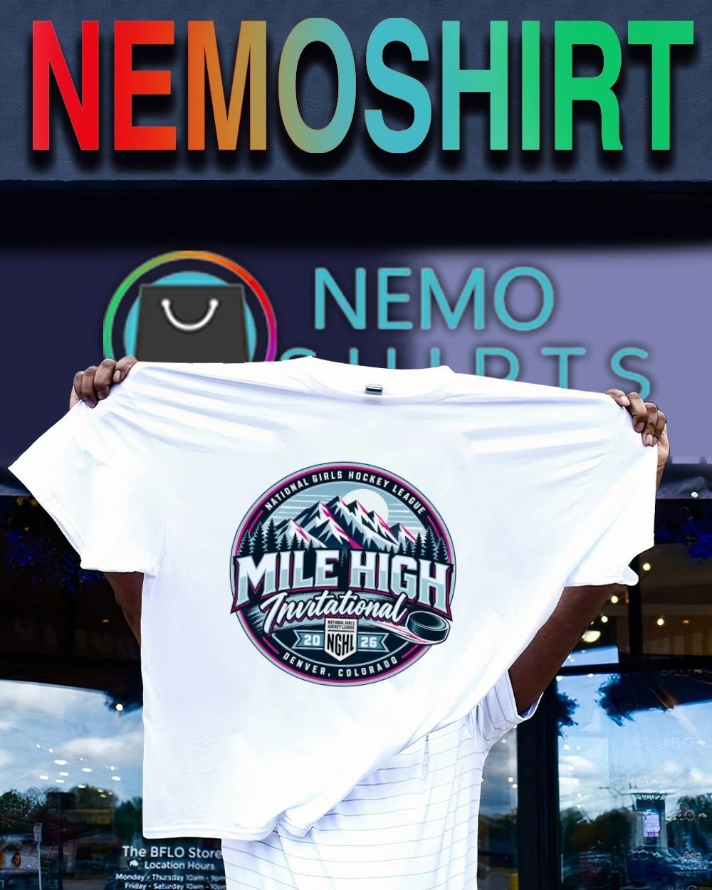 NGHL Mile High Invitational 2026 shirt