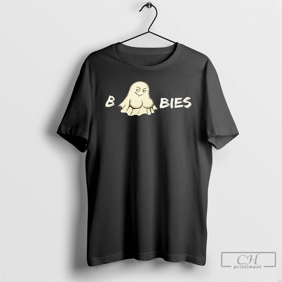 Premium Ghost Boobies Boobs T Shirts