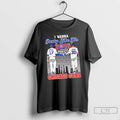 Classic Kris Bryant Kyle Schwarber Chicago Cubs Baseball Players Signatures 2016 World Title T Shirts