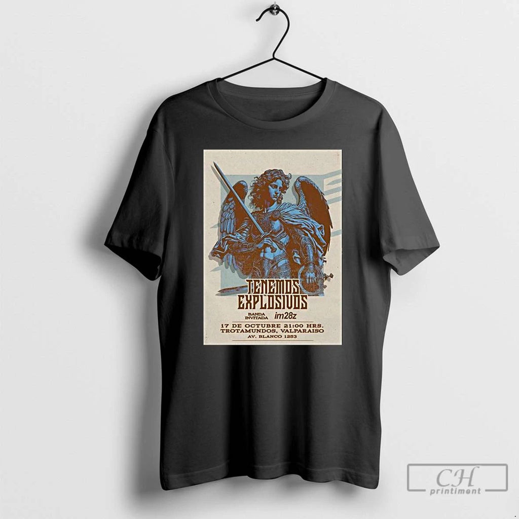 Classic Tenemos Explosivos Trotamundos Valparaiso Chile October 17 2025 Long Sleve T Shirts