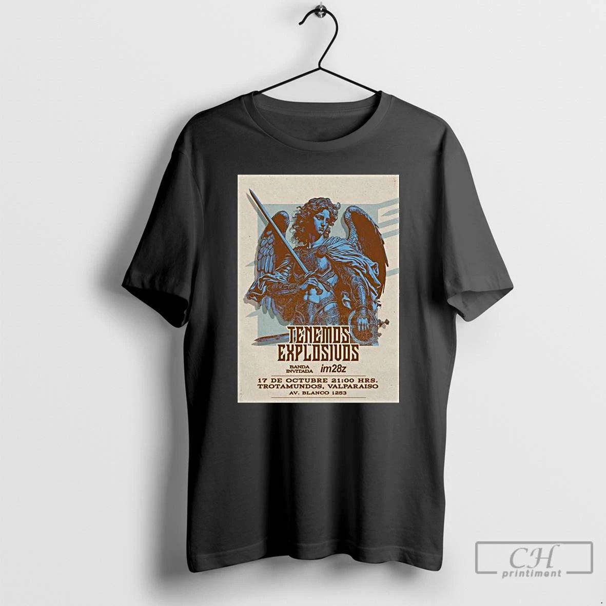 Classic Tenemos Explosivos Trotamundos Valparaiso Chile October 17 2025 Long Sleve T Shirts