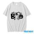 Boo Halloween Ghost Pumpkin Spider Spooky Season Tshirts Sweater