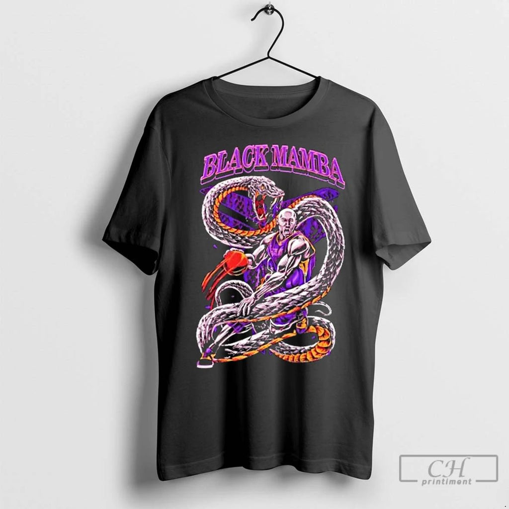 Classic Kobe Bryant Black Mamba Los Angeles Lakers Basketball Legend Tribute