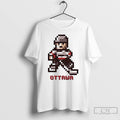 Classic Ottawa Senators Hockey 8 Bit Retro Baller T Shirts