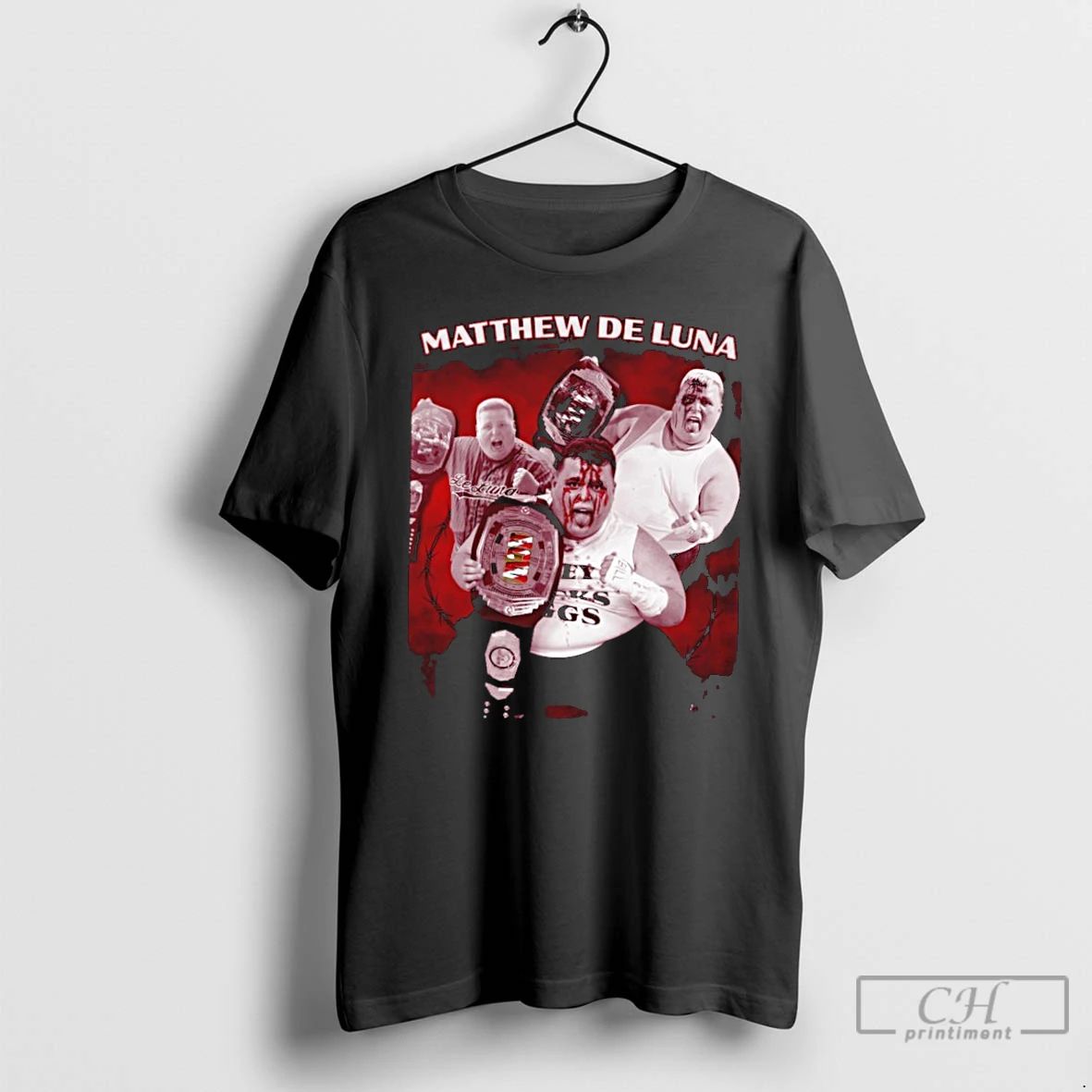 Classic Matthew De Luna Hardcore Hierarchy T Shirts