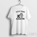 Premium Title Fight Kingston Mascot Cat Graphic T Shirts