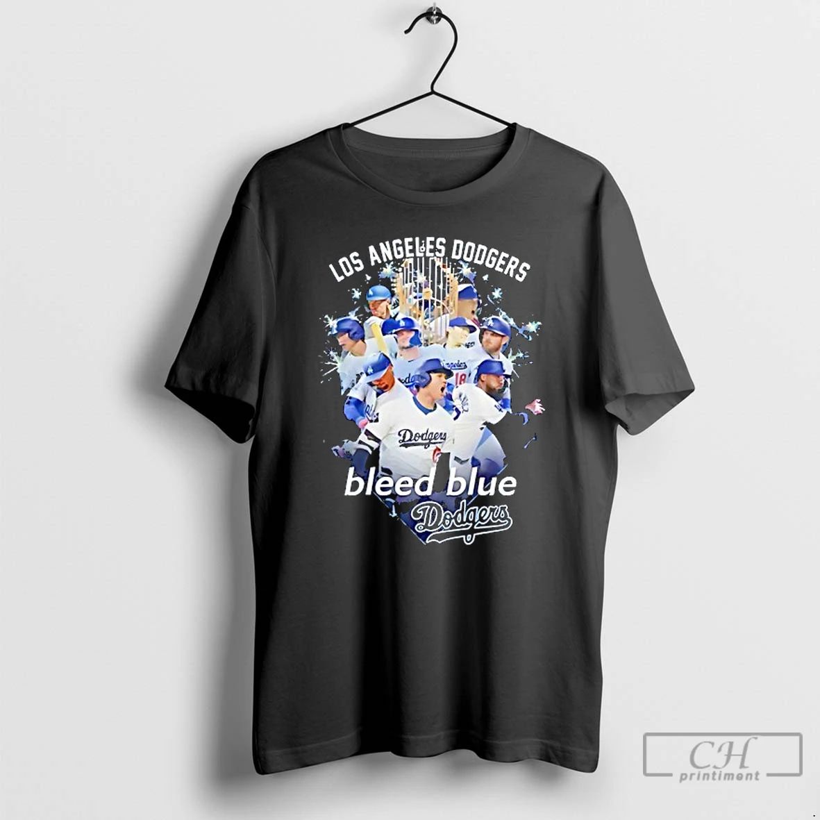 Classic Los Angeles Dodgers Bleed Blue World Series Champions 2025 T Shirts