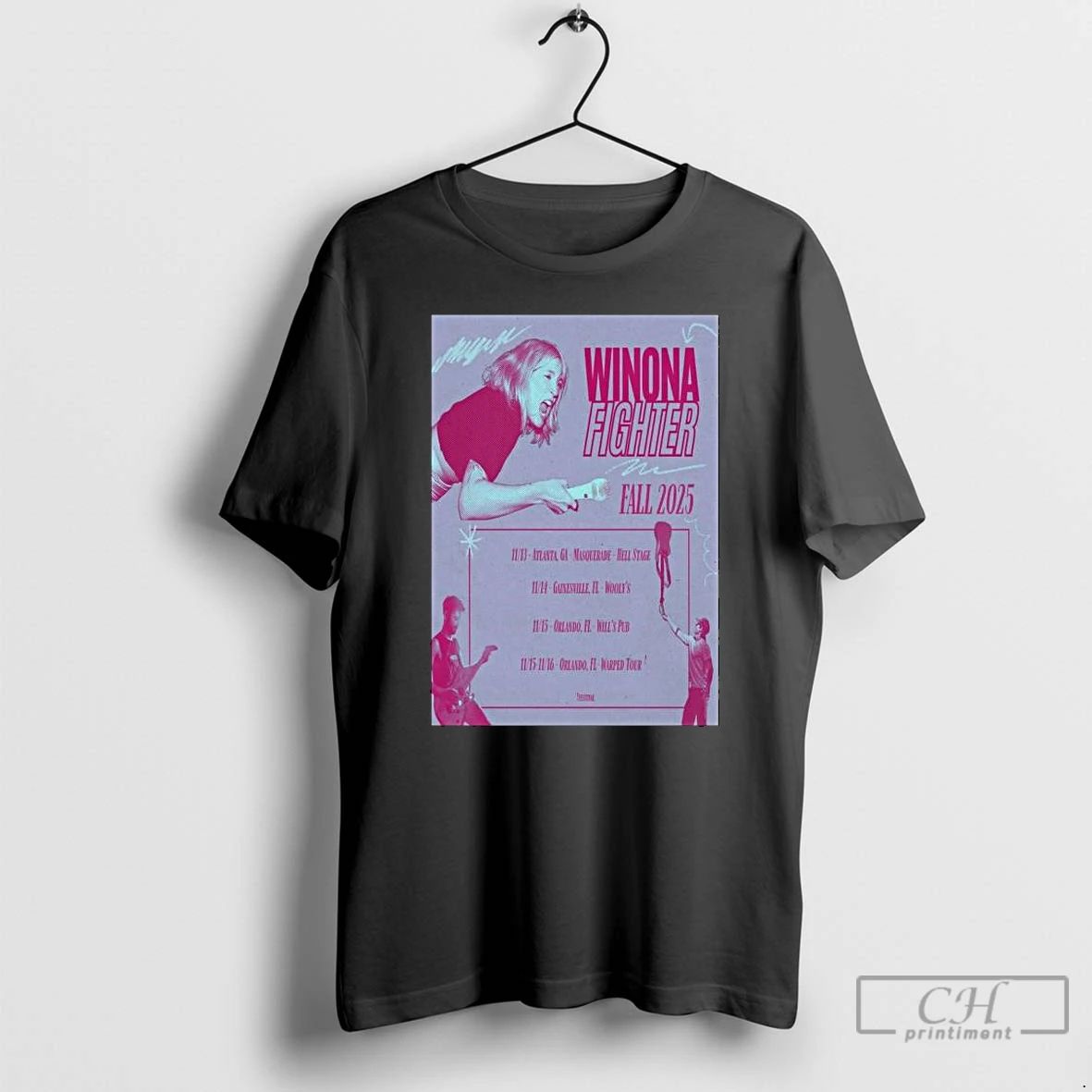 Classic Winona Fighter Fall New Tour 2025 Long Sleve T Shirts