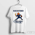 Premium Chicago Cubs Baseball Blue October Pumpkin Head Halloween Shirts T Shirts