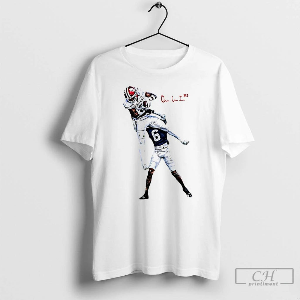 Premium Omar Cooper Jr The Catch Signature Graphic T Shirts