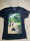 Surfing AG mens t-shirt medium horse graphic