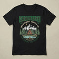 Cabin Life Wilderness Supply Co T-Shirt Great Outdoors Camping Hiking Nature Tee