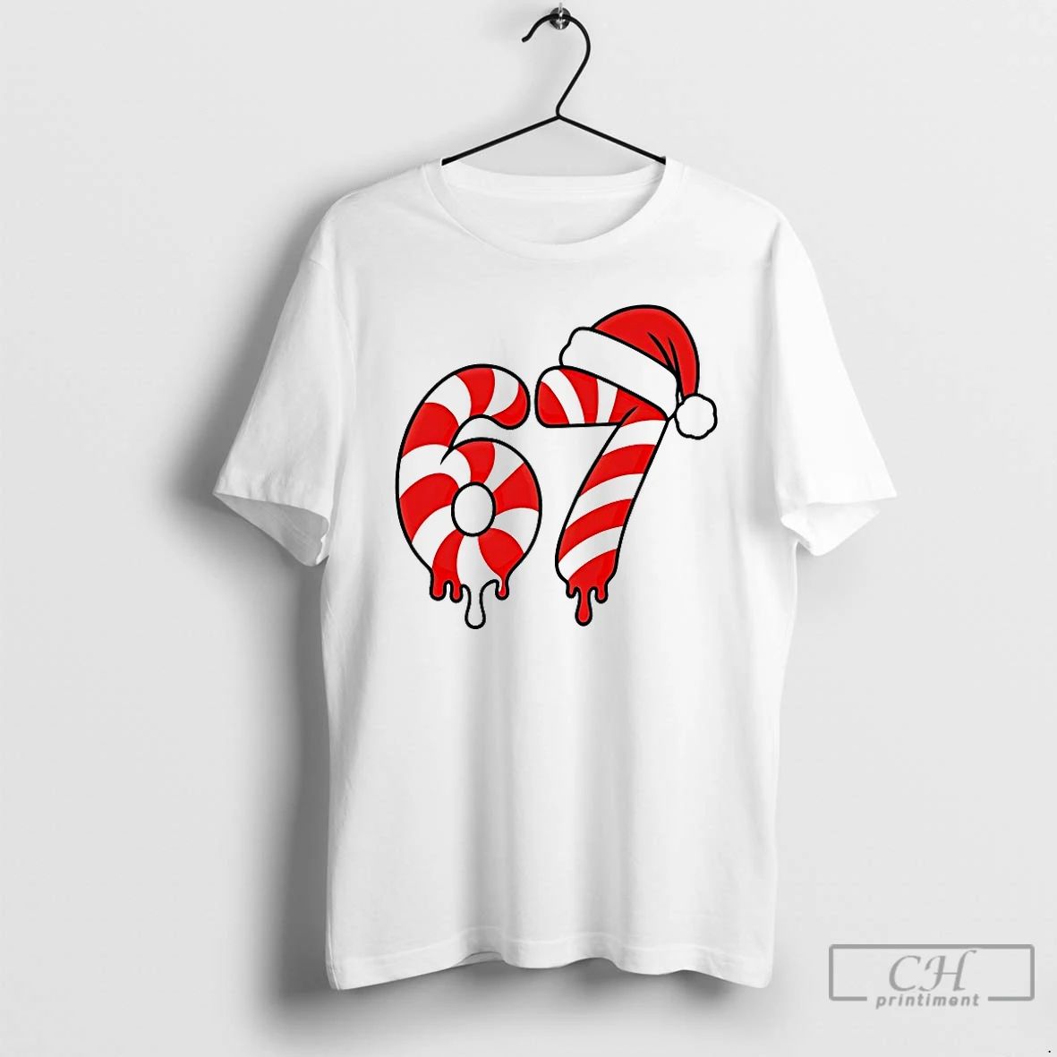 Premium 67 Christmas Candy Cane T Shirts