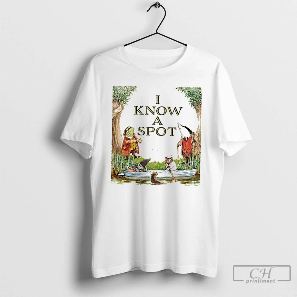 Classic Frog And Toad I Know A Spot T Shirts