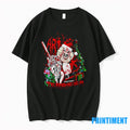 Terrifier Art The Clown Damien Leones Santa Halloween Tshirts Sweater