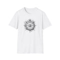 Compass Tattoo Style T-Shirt | Navigation Design
